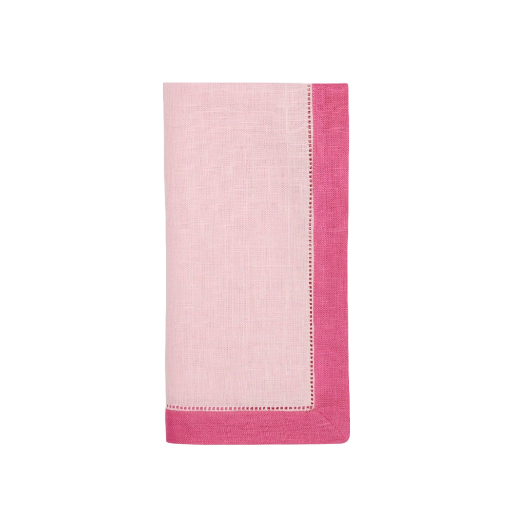 Pink Linen Dinner Napkin