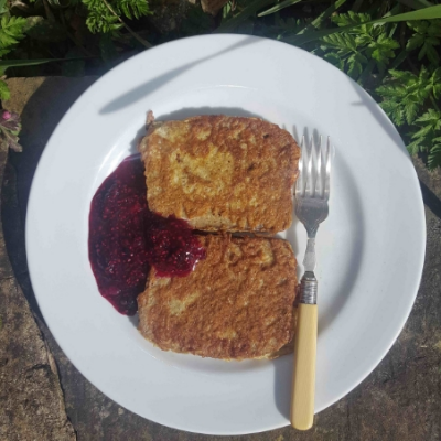 gluten free cinnamon French toast.....happy days