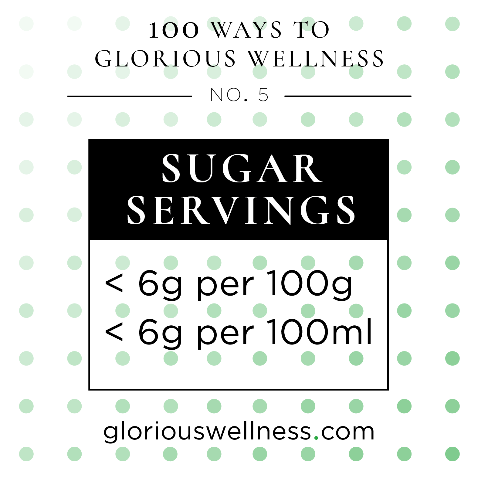 No. 5 - Sugar Servings: 6 Is The Number