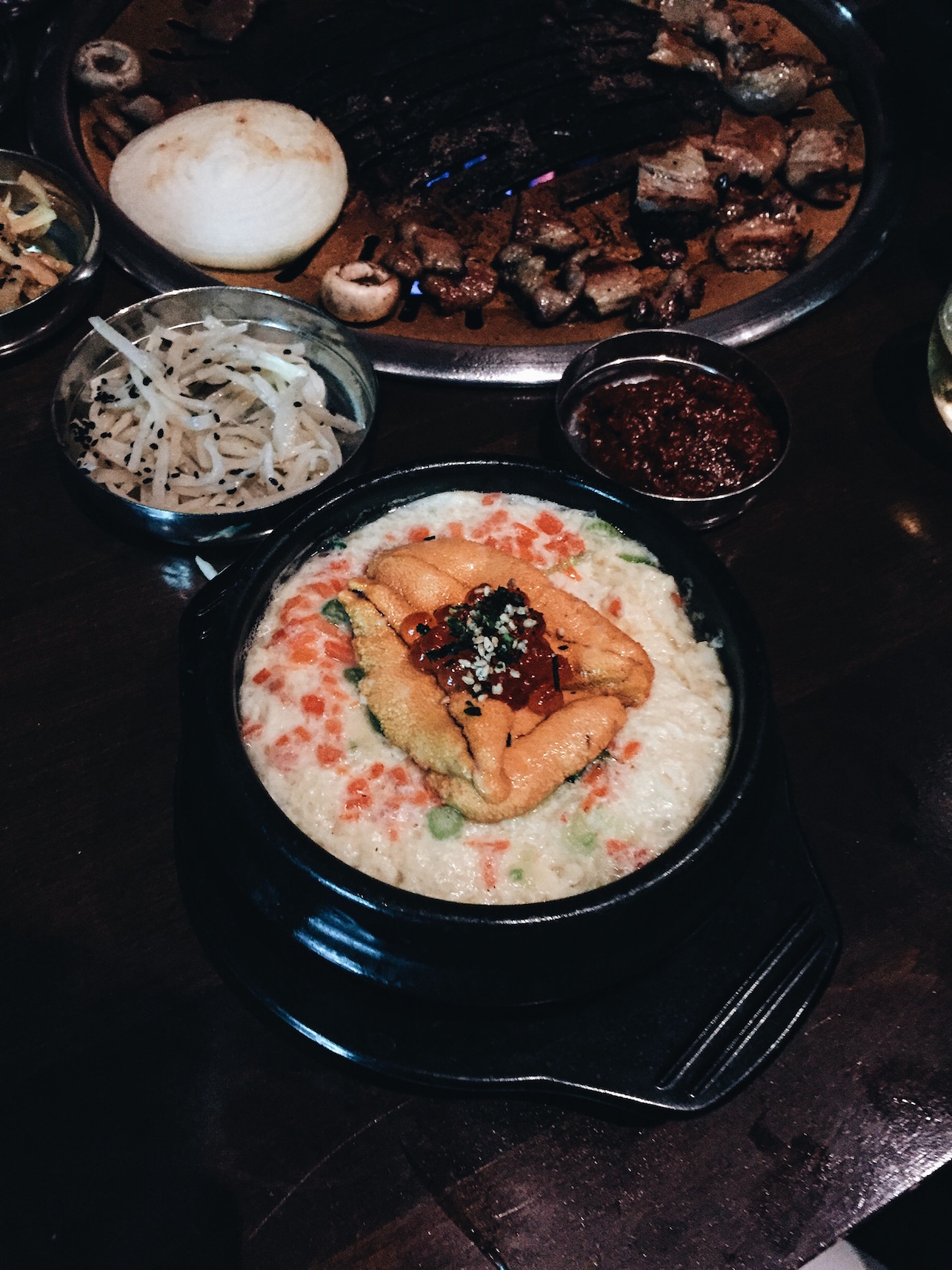 2. Steamed Egg with Uni