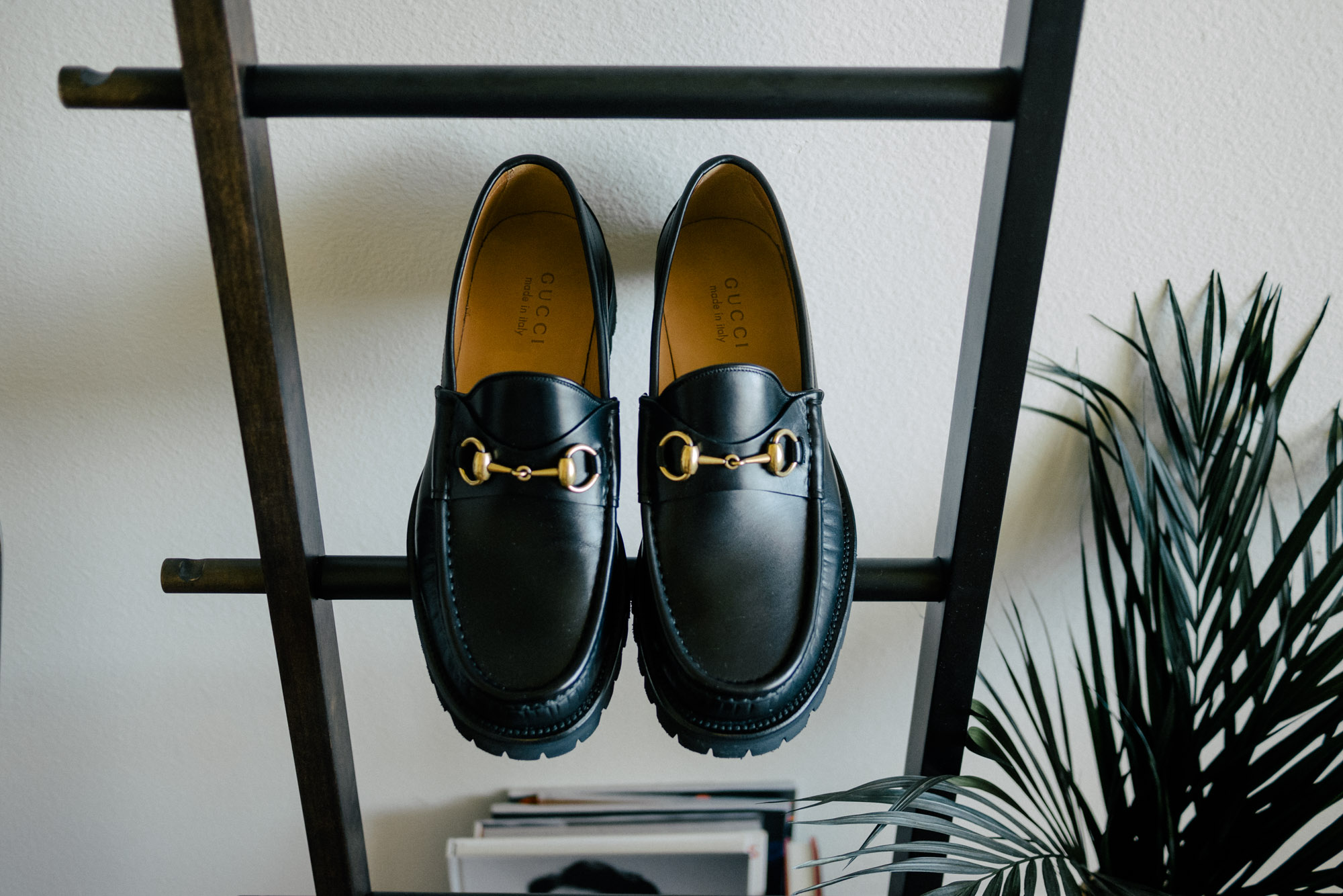 gucci rubber sole loafers