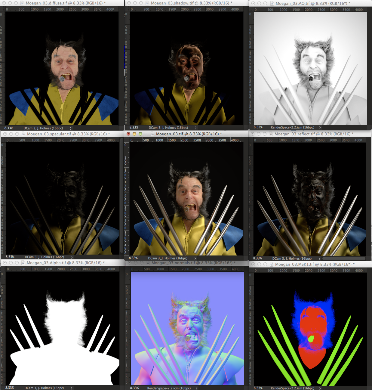 Renders passes