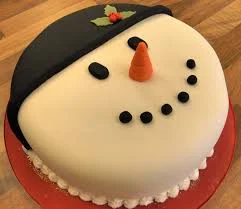 Christmas Cake Decorating
