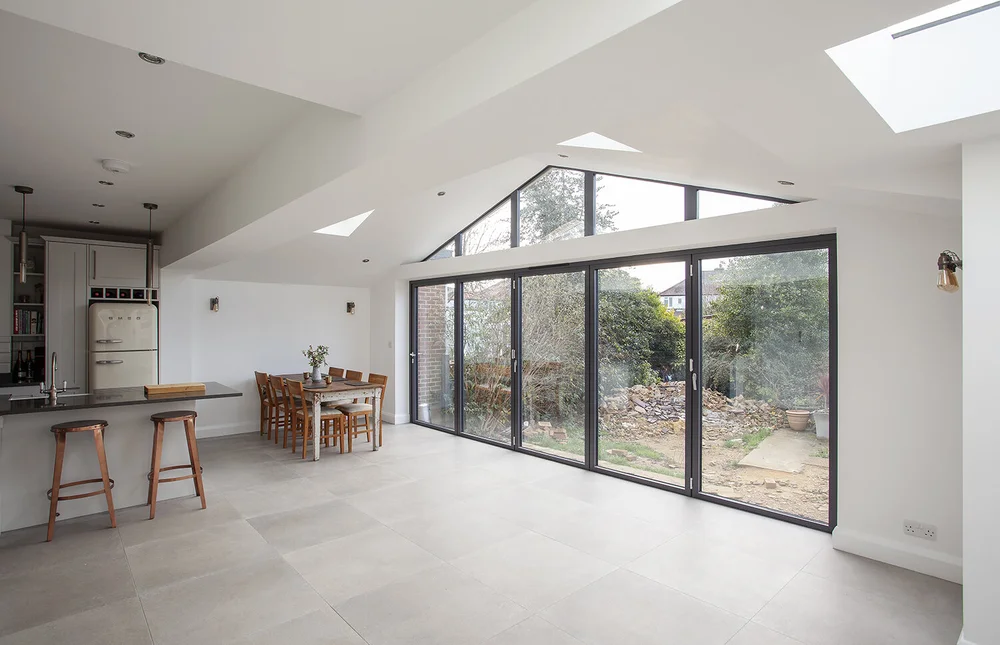Our project for an A-frame extension in Hampton is now completed