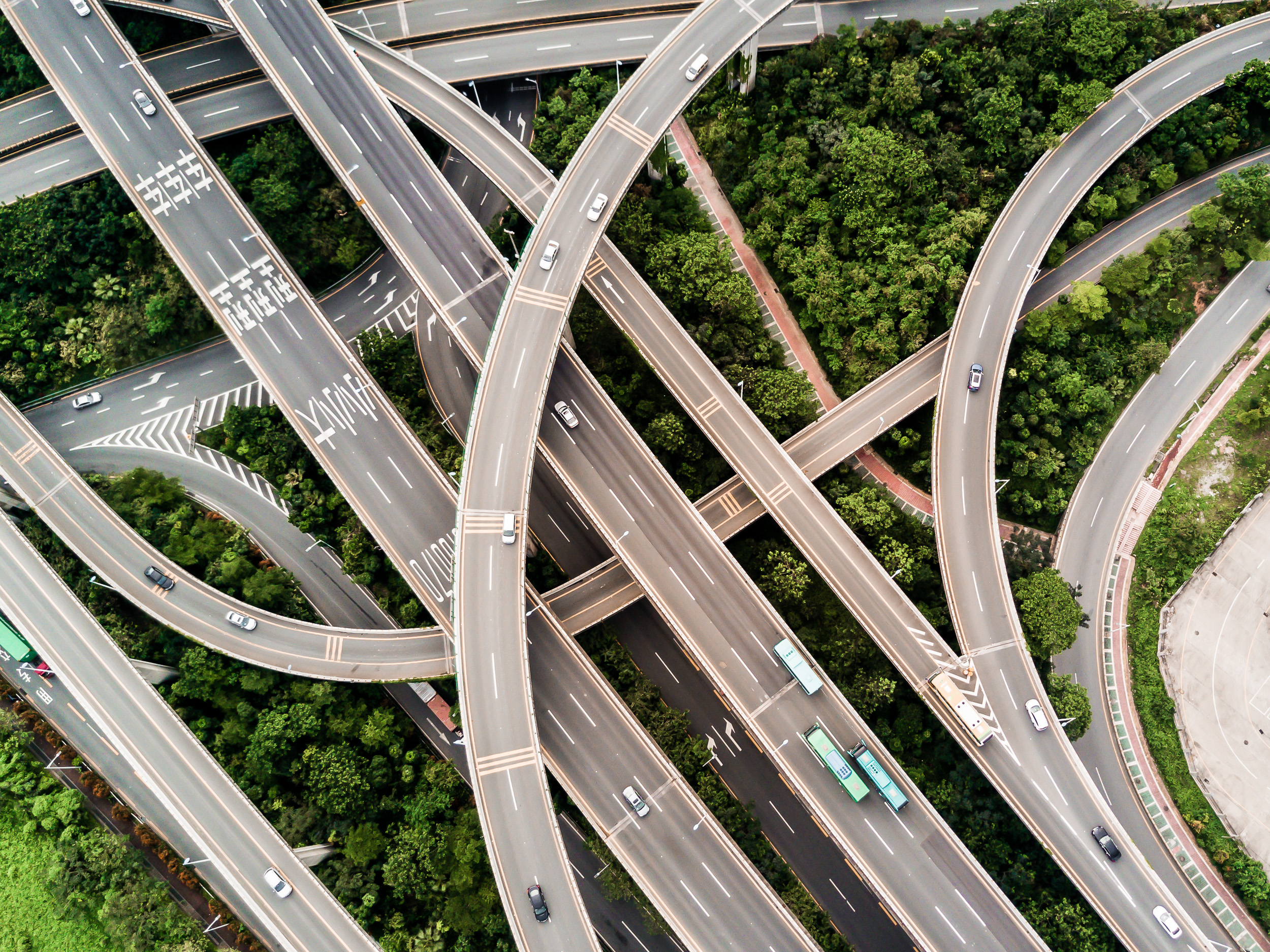 Highways are everywhere...