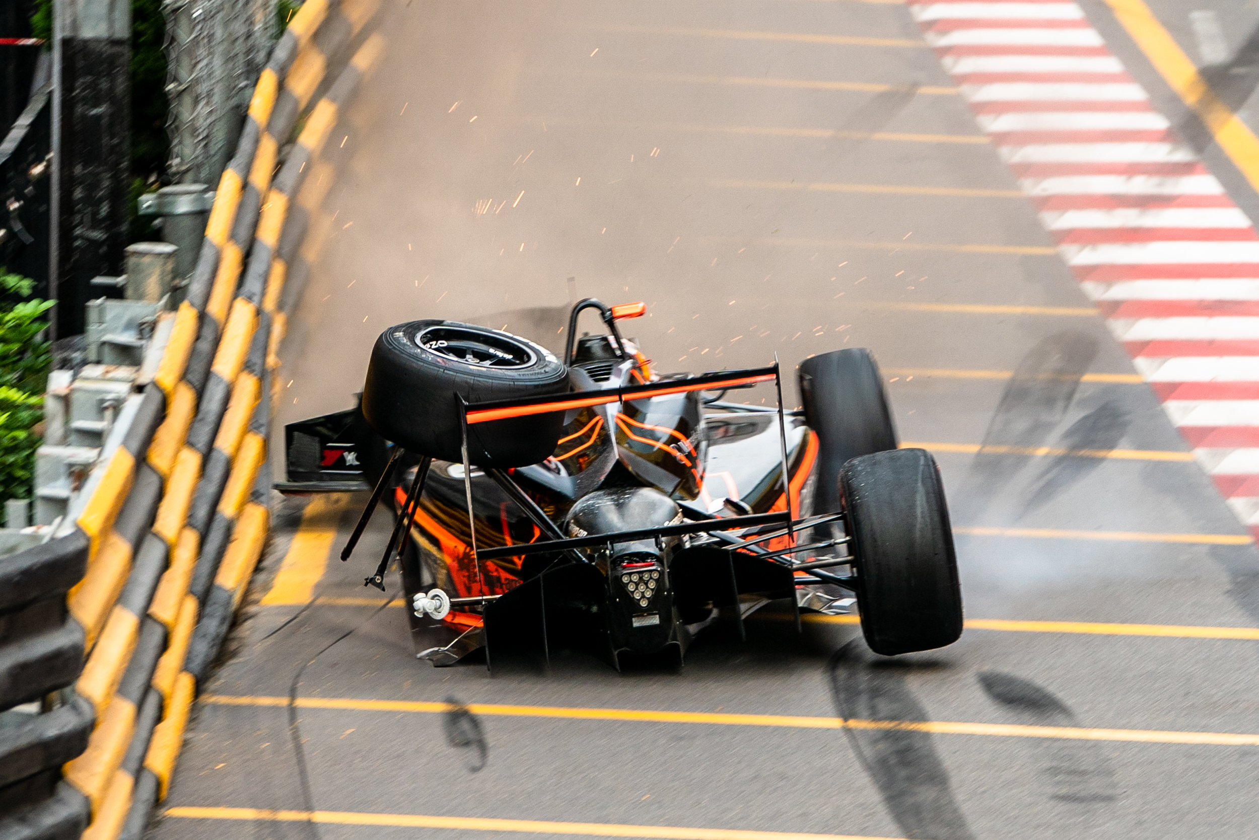 Sophia Floersch Crash Macau Grand Prix