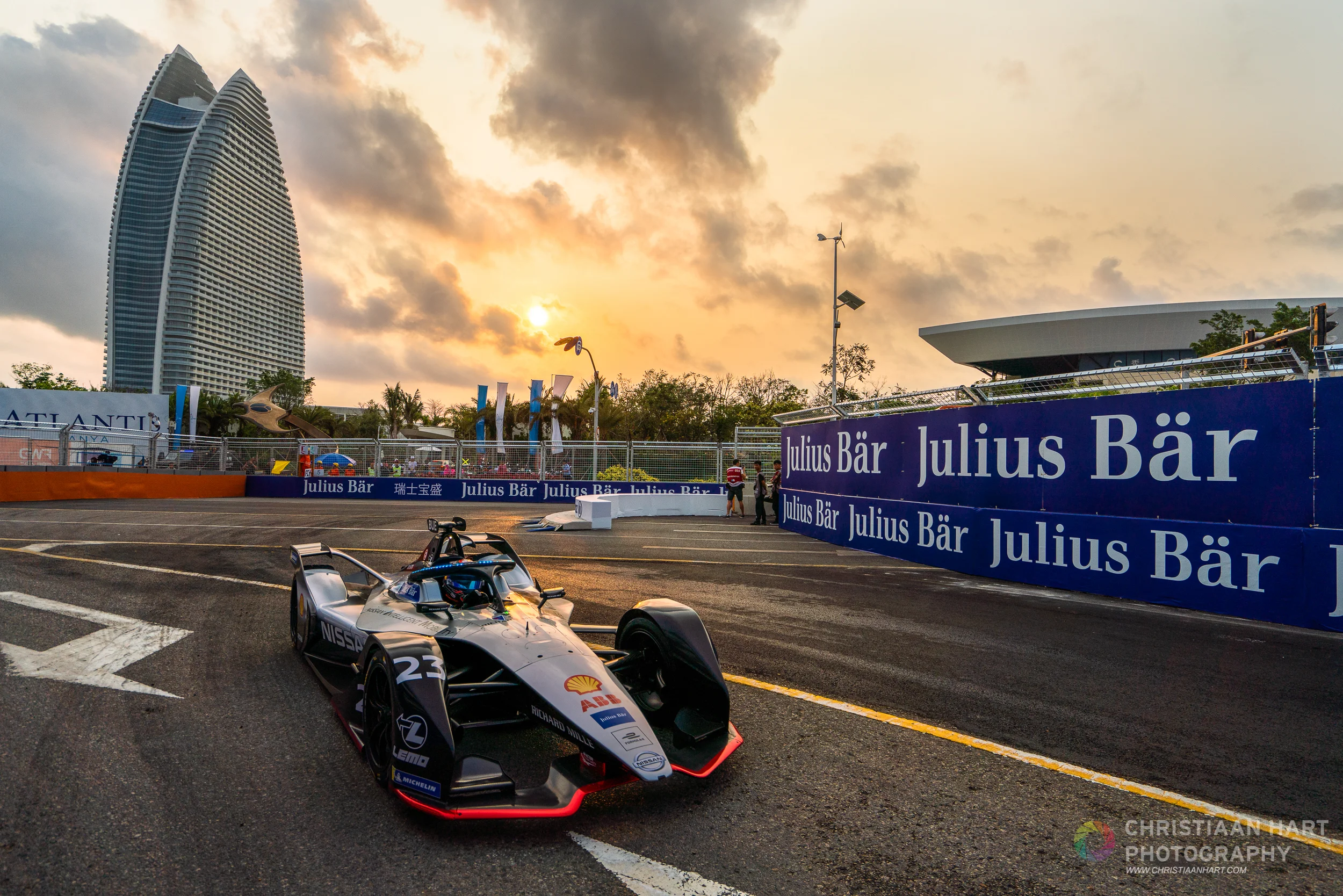 Free practice one at Sunrise