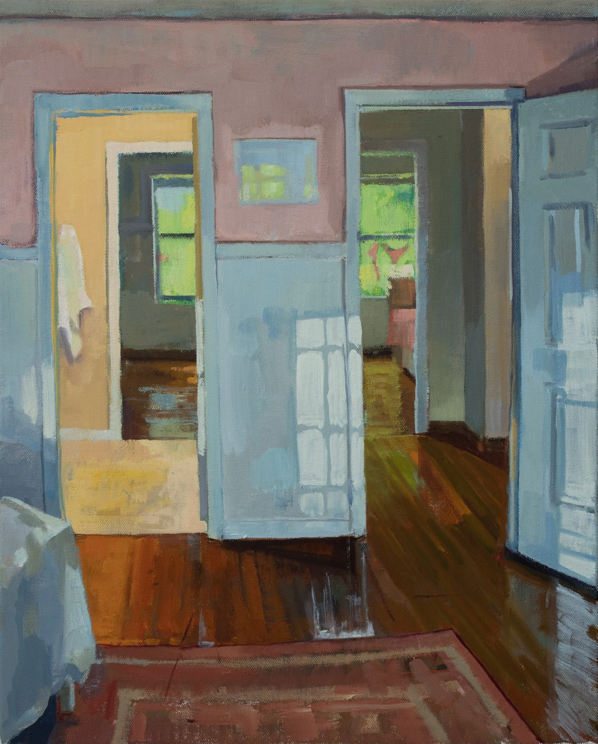 Come Home, Oil on Canvas, 20" x 16", 2024