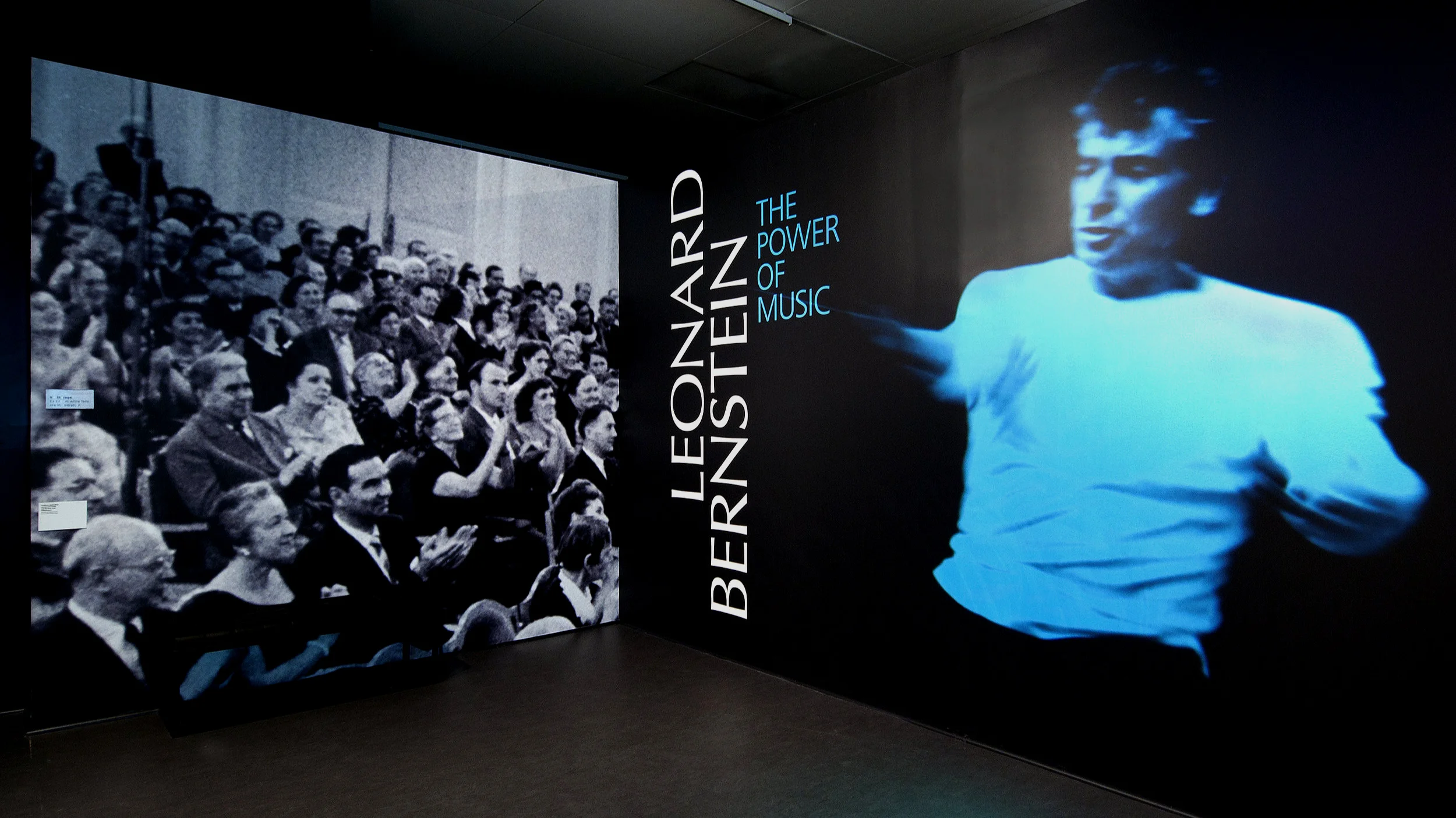 Leonard Bernstein: The Power of Music–intro wall