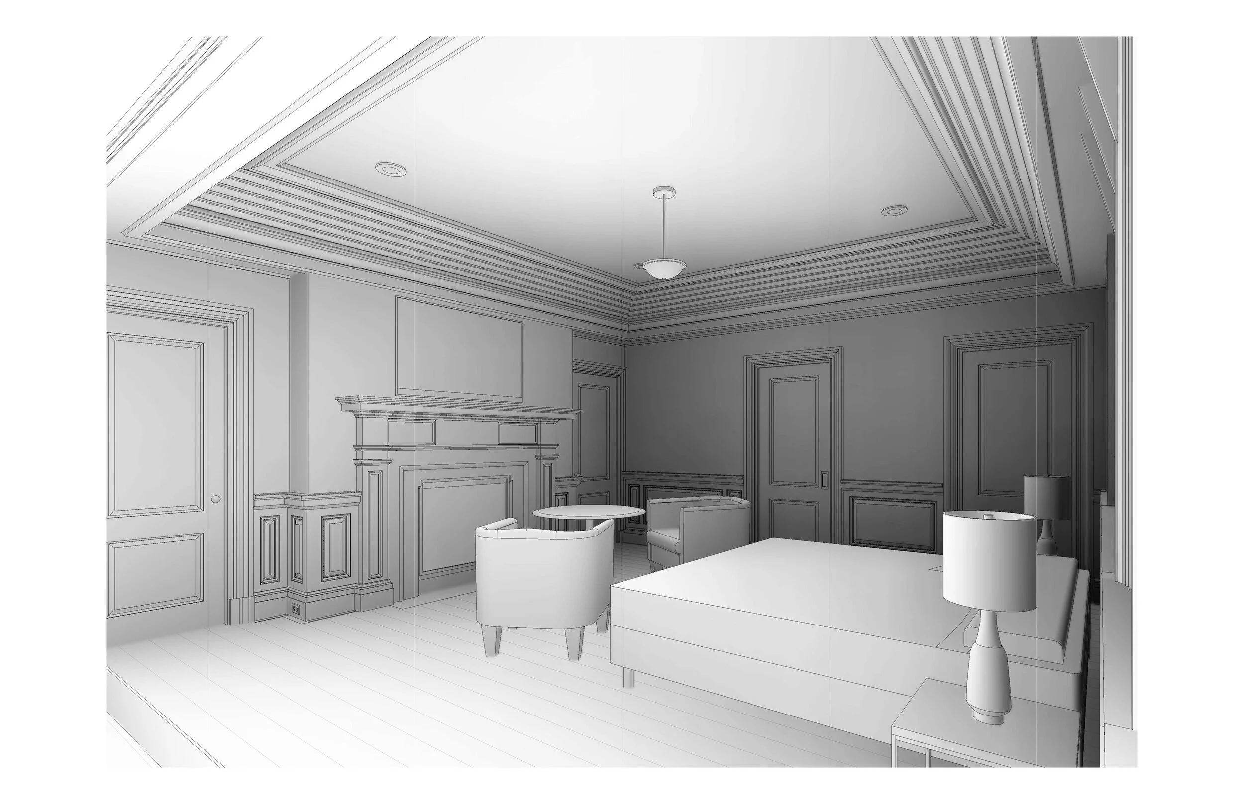 Master Bedroom looking Northeast