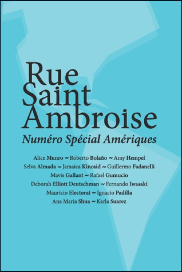 Revue Littéraire Rue Saint Ambroise