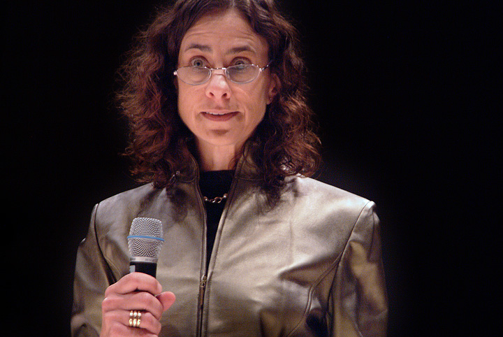 Katrin during her Photoshop Hall of Fame acceptance speech.