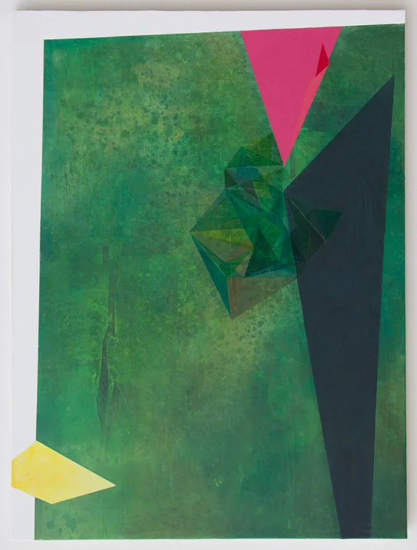 UNTITLED 2011 acrylic on canvas 40" x 30" 