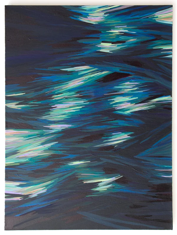 ARCTIC 2011 acrylic on canvas 40" x 30"