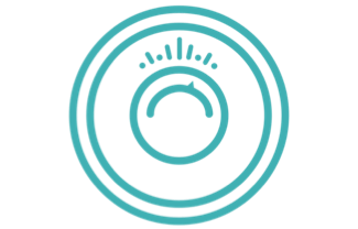 Vector design of old-style thermostat (either dial or slider)