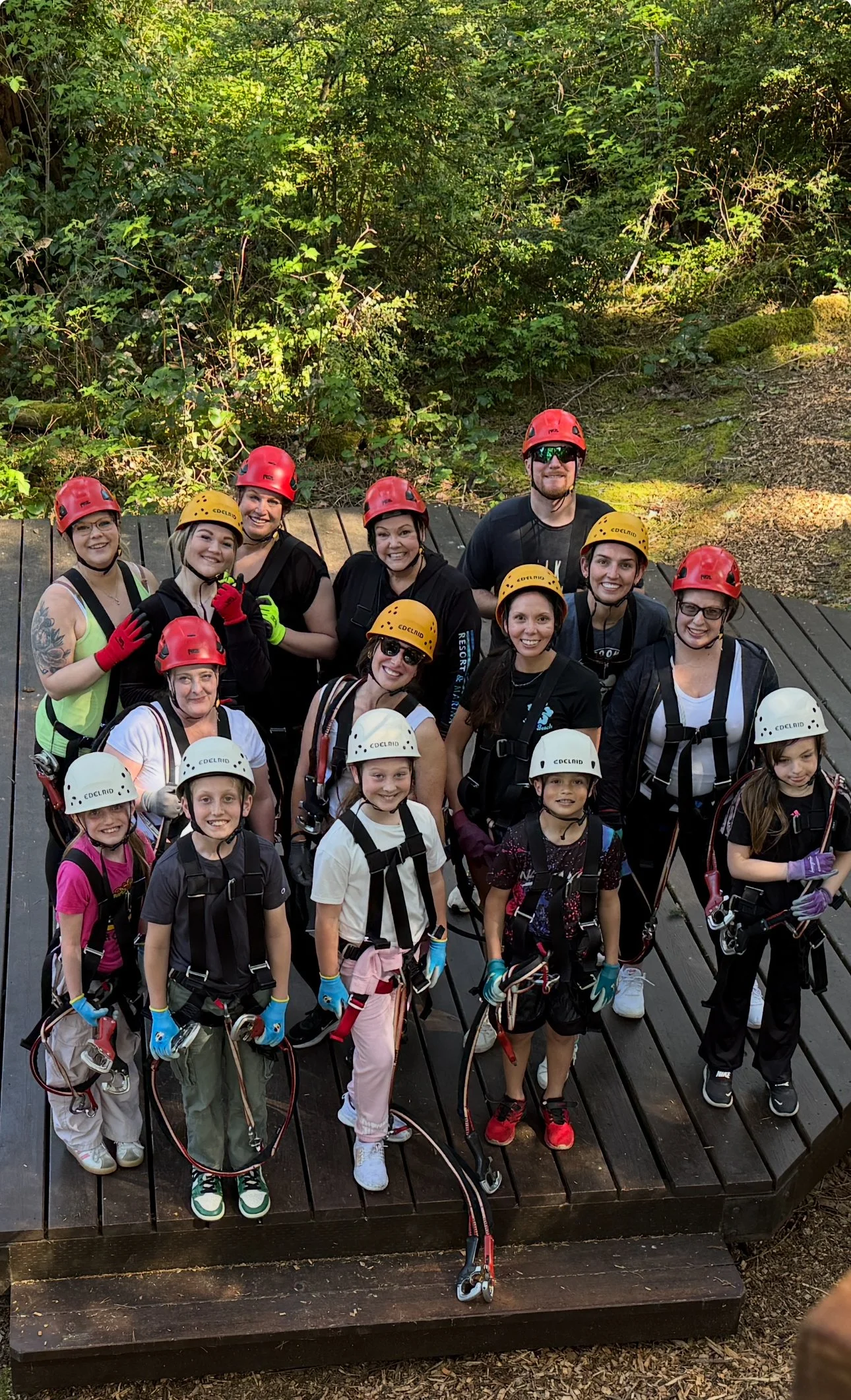 Salishan Aerial Park Team Building