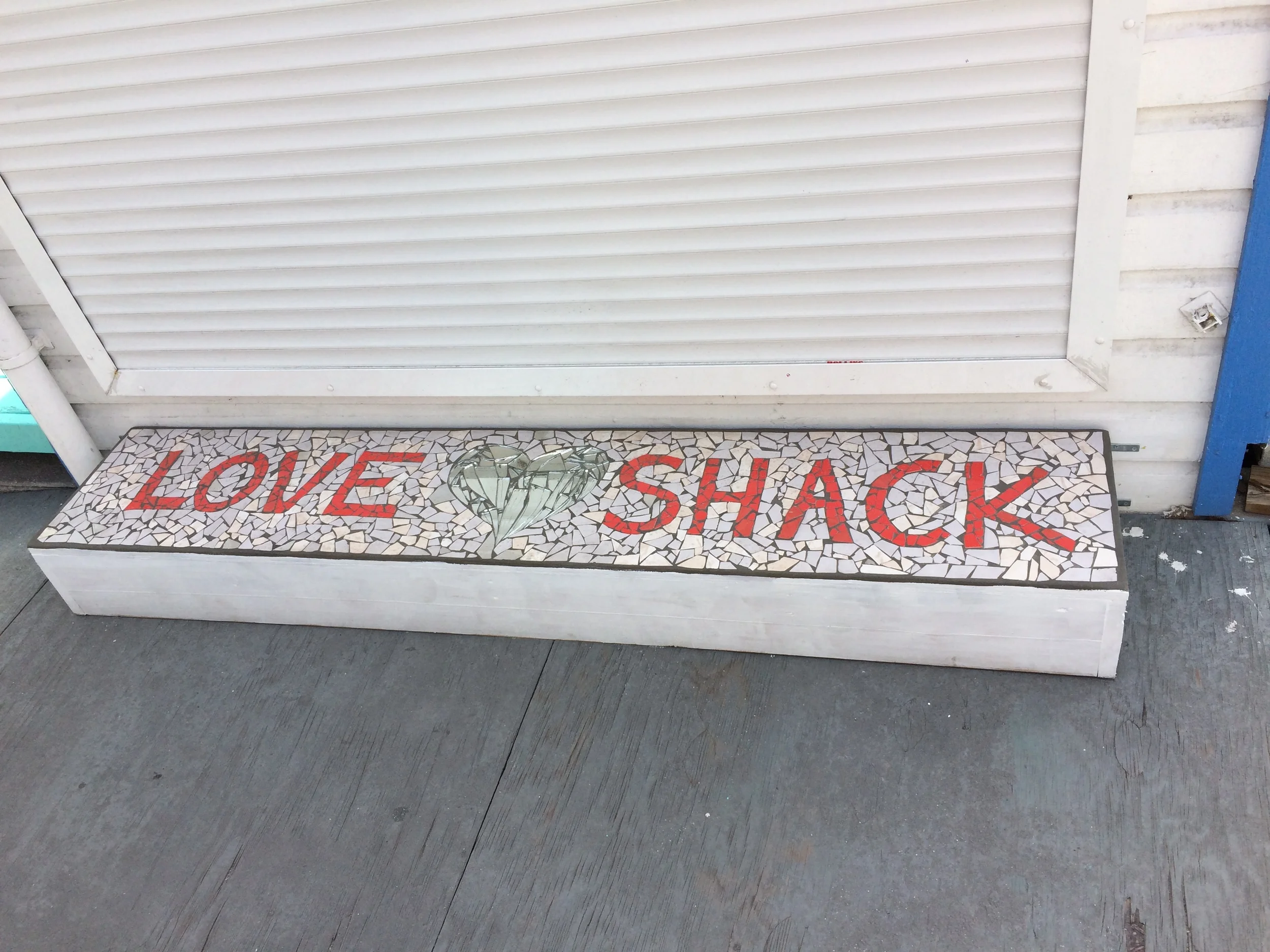 Couldn't verify if there was glitter on the mattress... but there WAS glitter on the front porch...