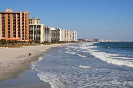 Beachfront hotels abound in Myrtle Beach!