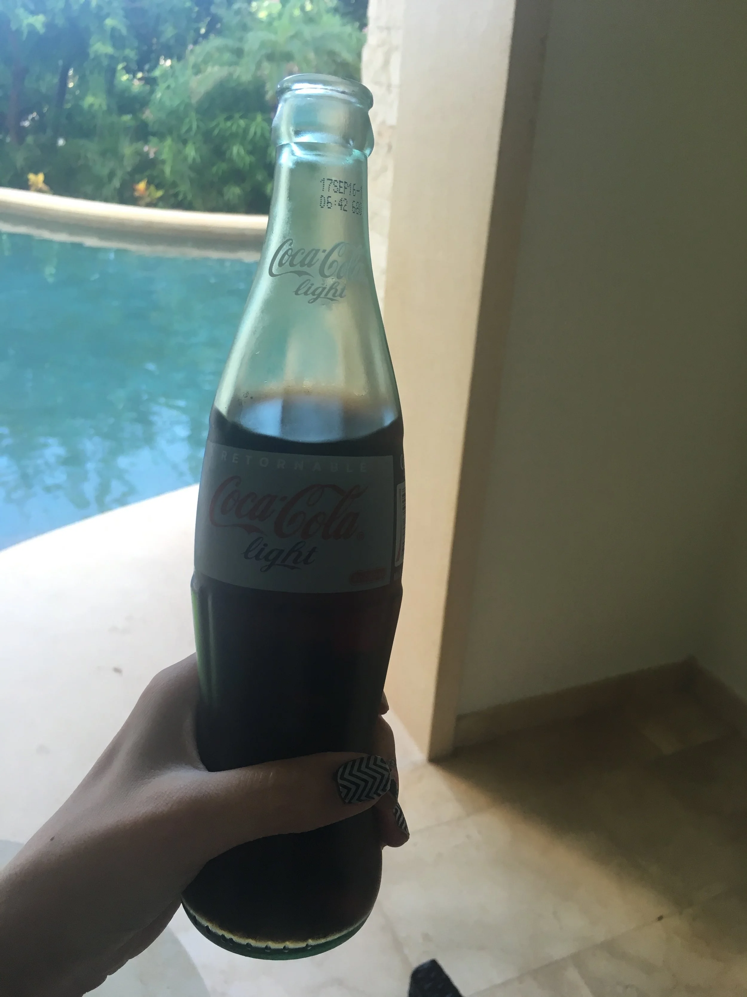 Tastes sooooo much better in a glass bottle...