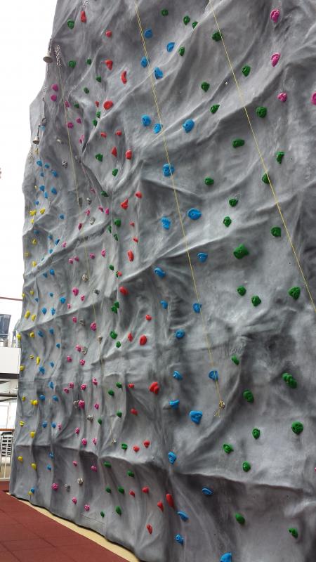 Climb a mountain at sea!