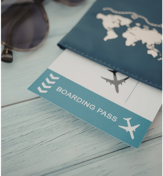 Travel Made Easy – boarding pass and passport