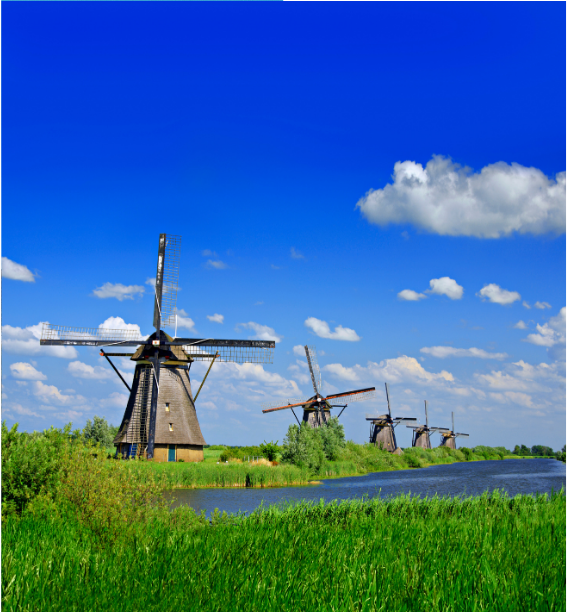 Europe & Beyond – Dutch windmills