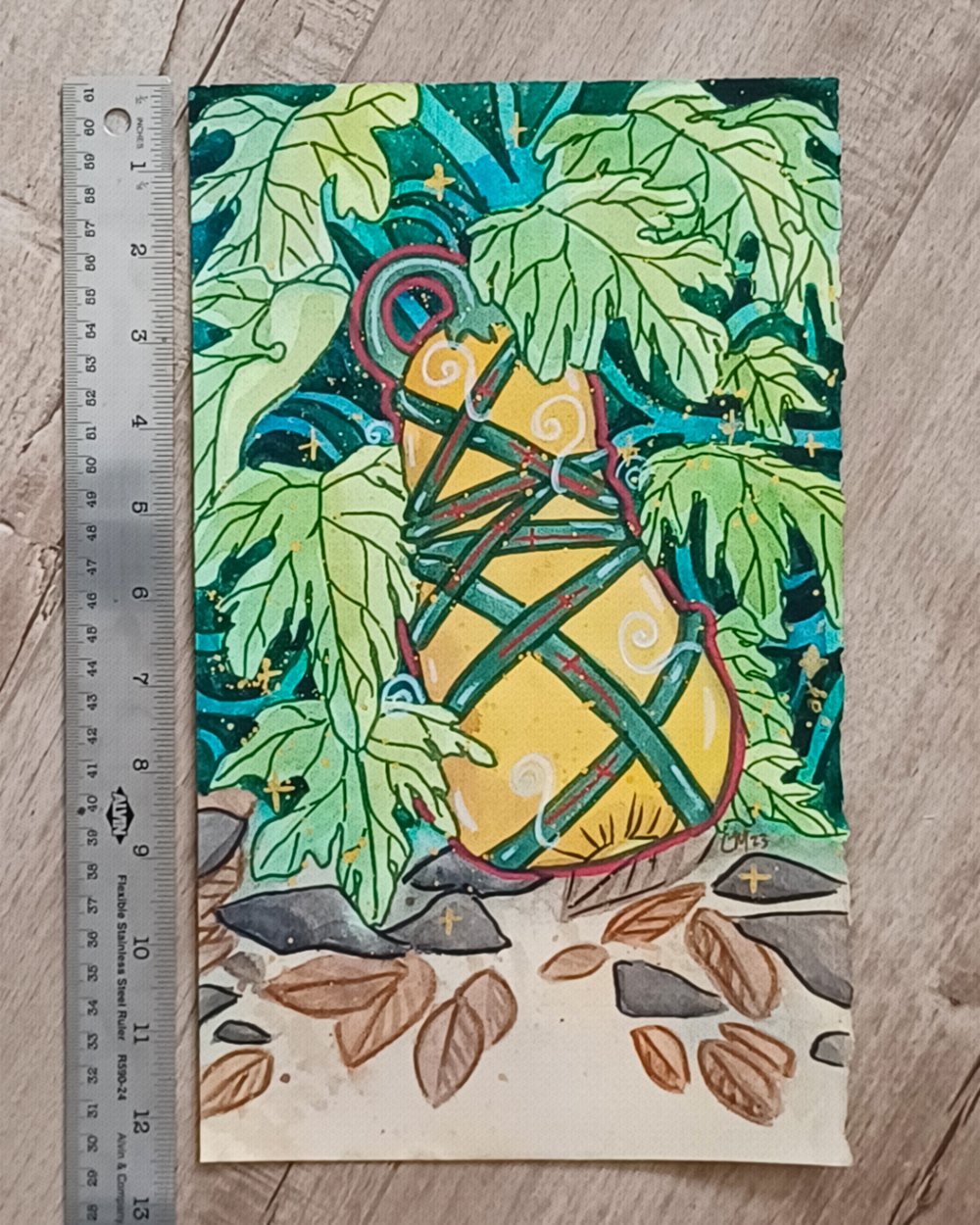 Magic Pantry Tarot Original Paintings