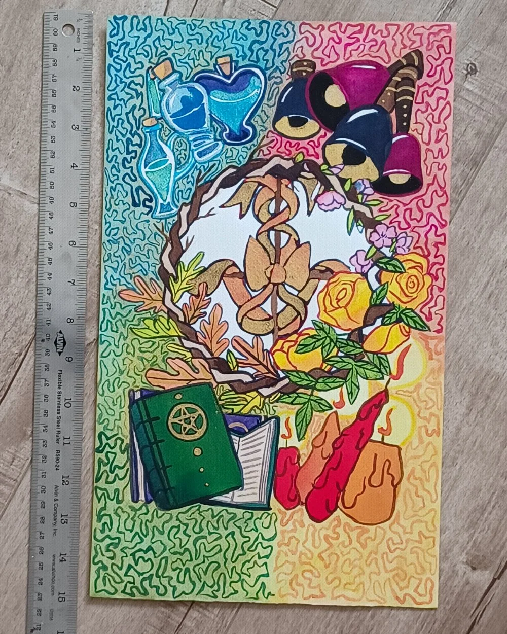 Numinous Tarot Original Paintings