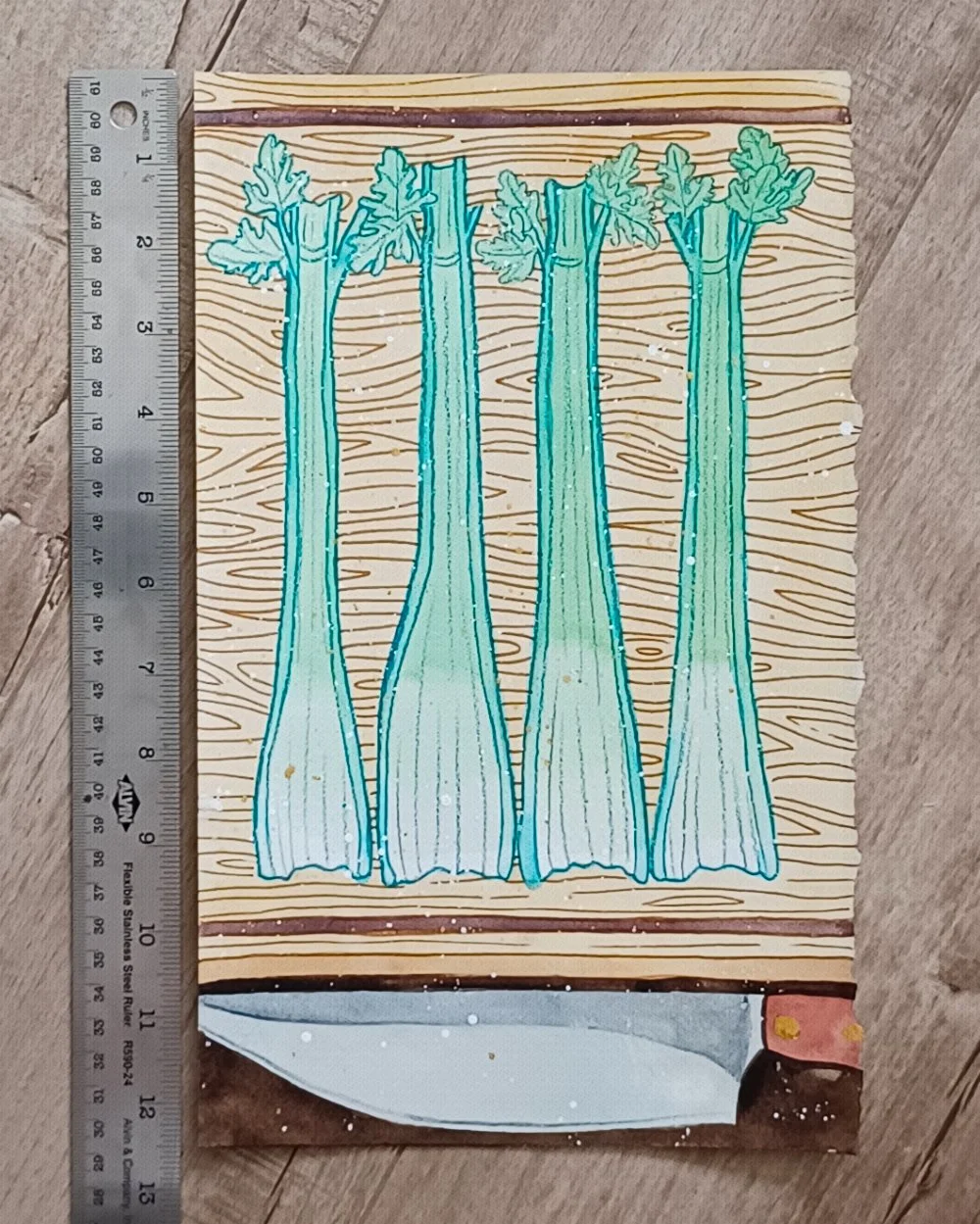 Magic Pantry Tarot Original Paintings