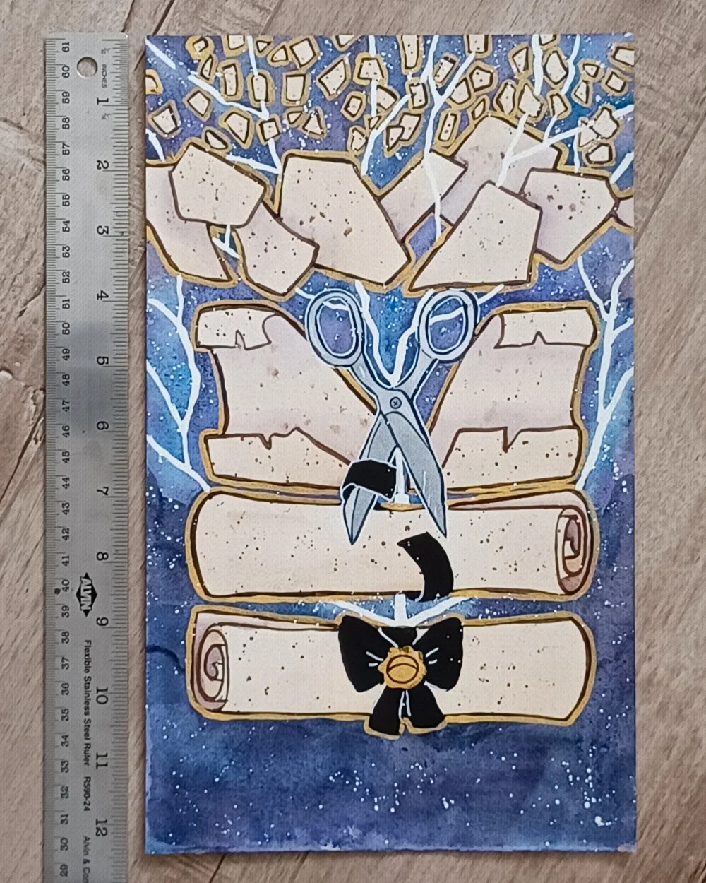 Threadbound Oracle Original Paintings