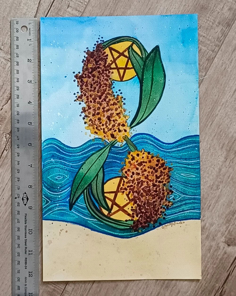 Magic Pantry Tarot Original Paintings