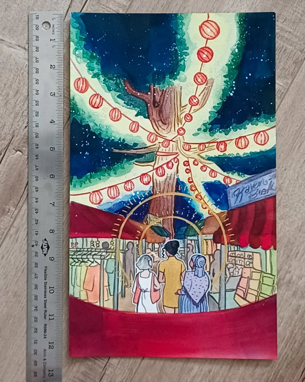 Threadbound Oracle Original Paintings