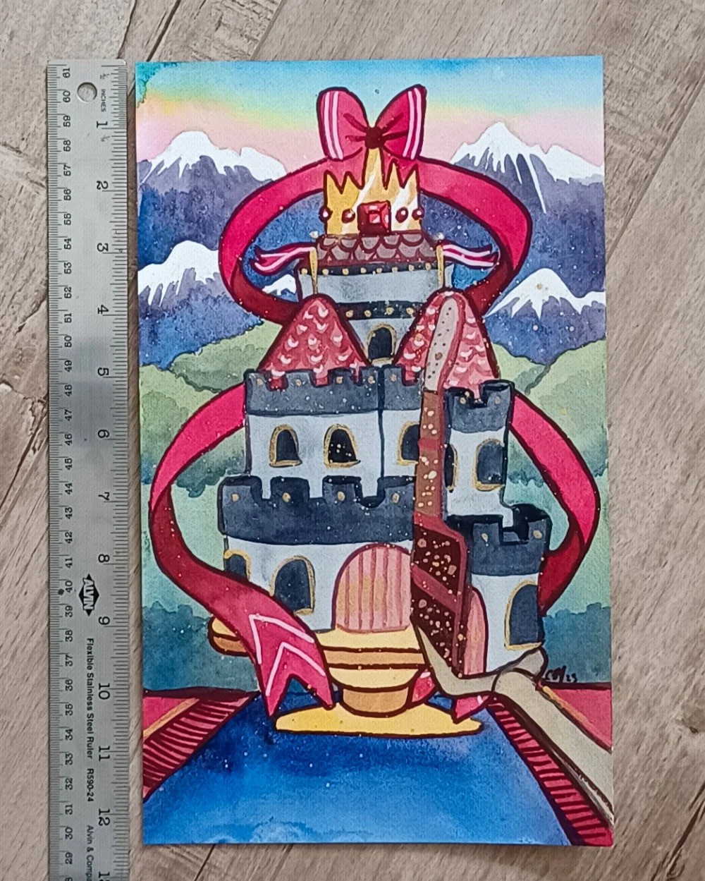 Magic Pantry Tarot Original Paintings
