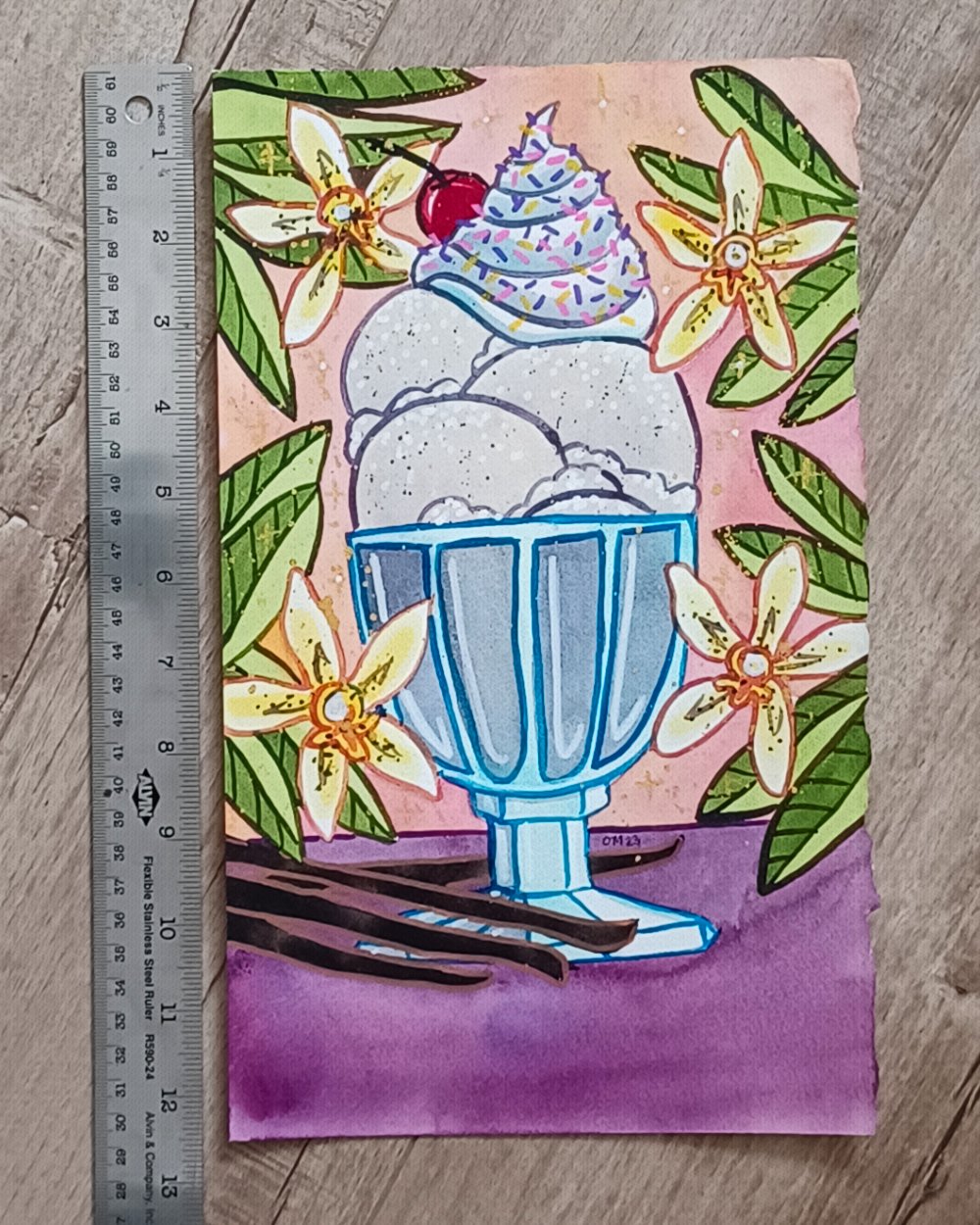 Magic Pantry Tarot Original Paintings