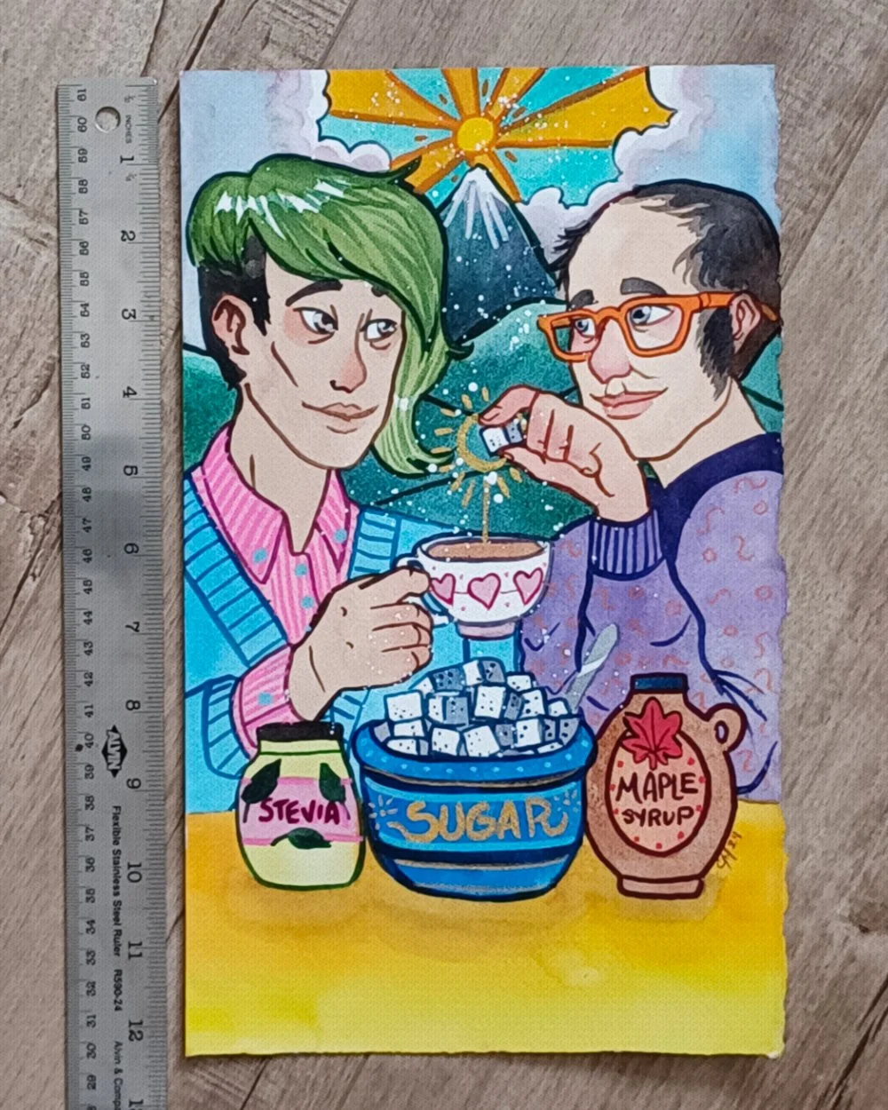 Magic Pantry Tarot Original Paintings