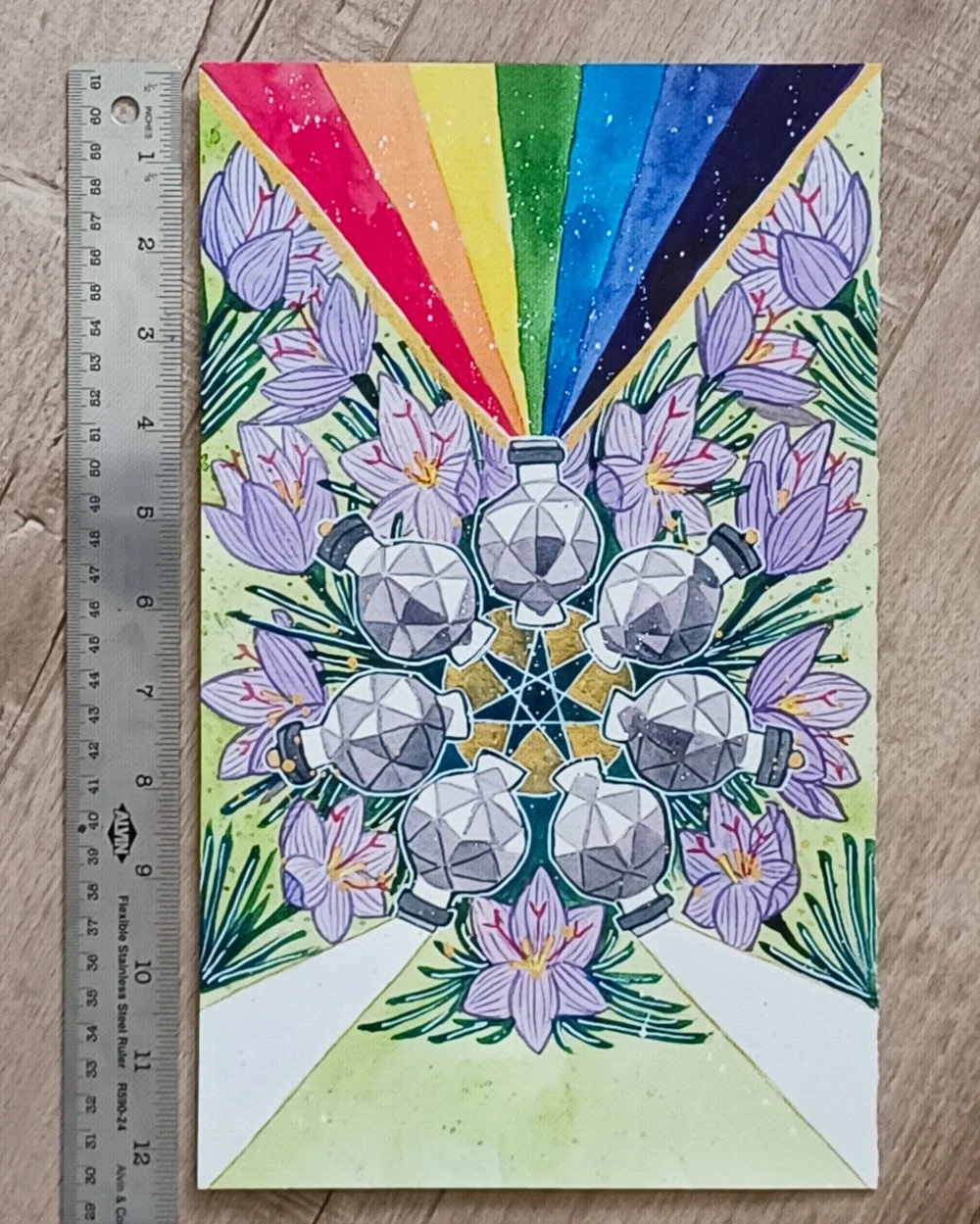 Threadbound Oracle Original Paintings