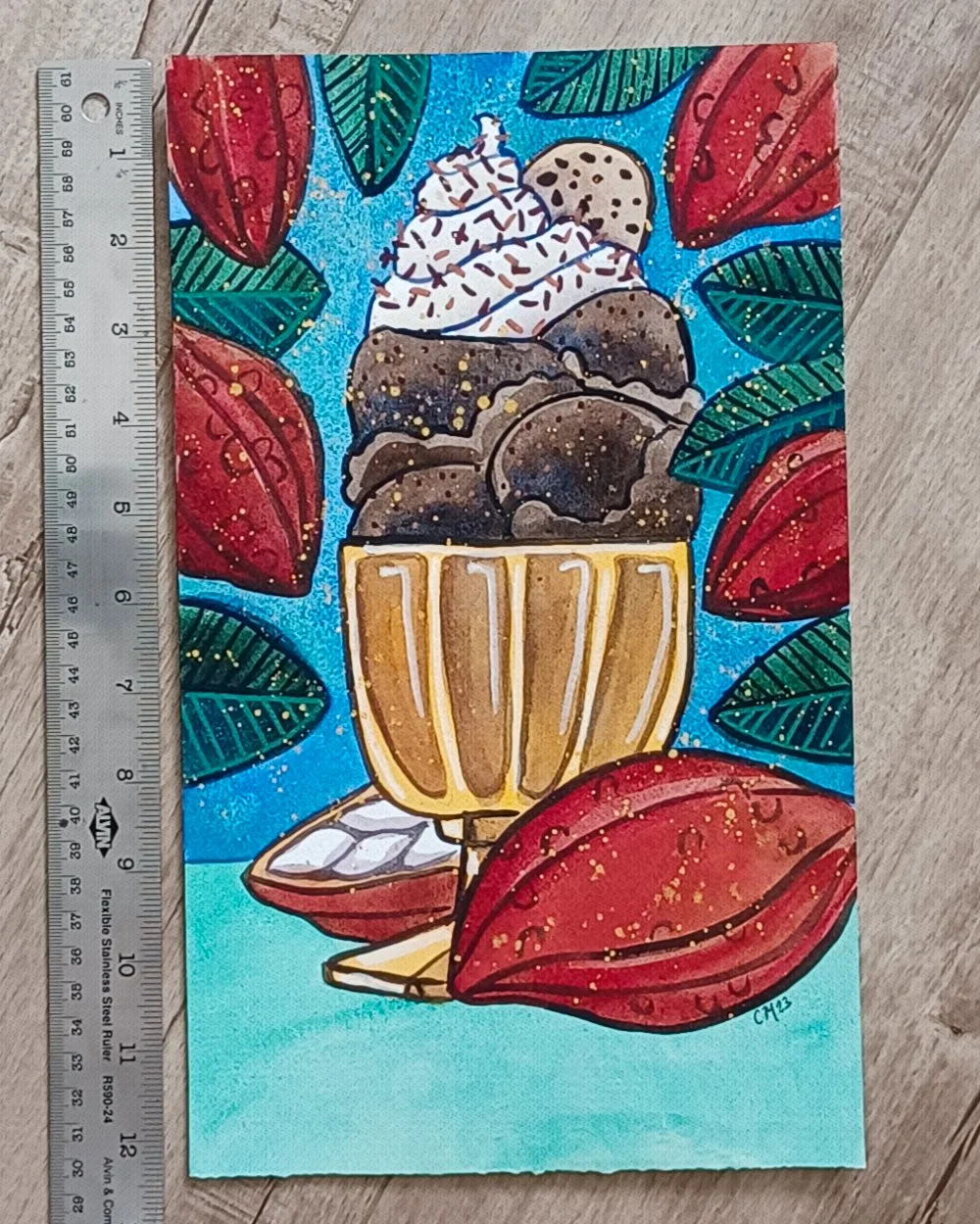 Magic Pantry Tarot Original Paintings