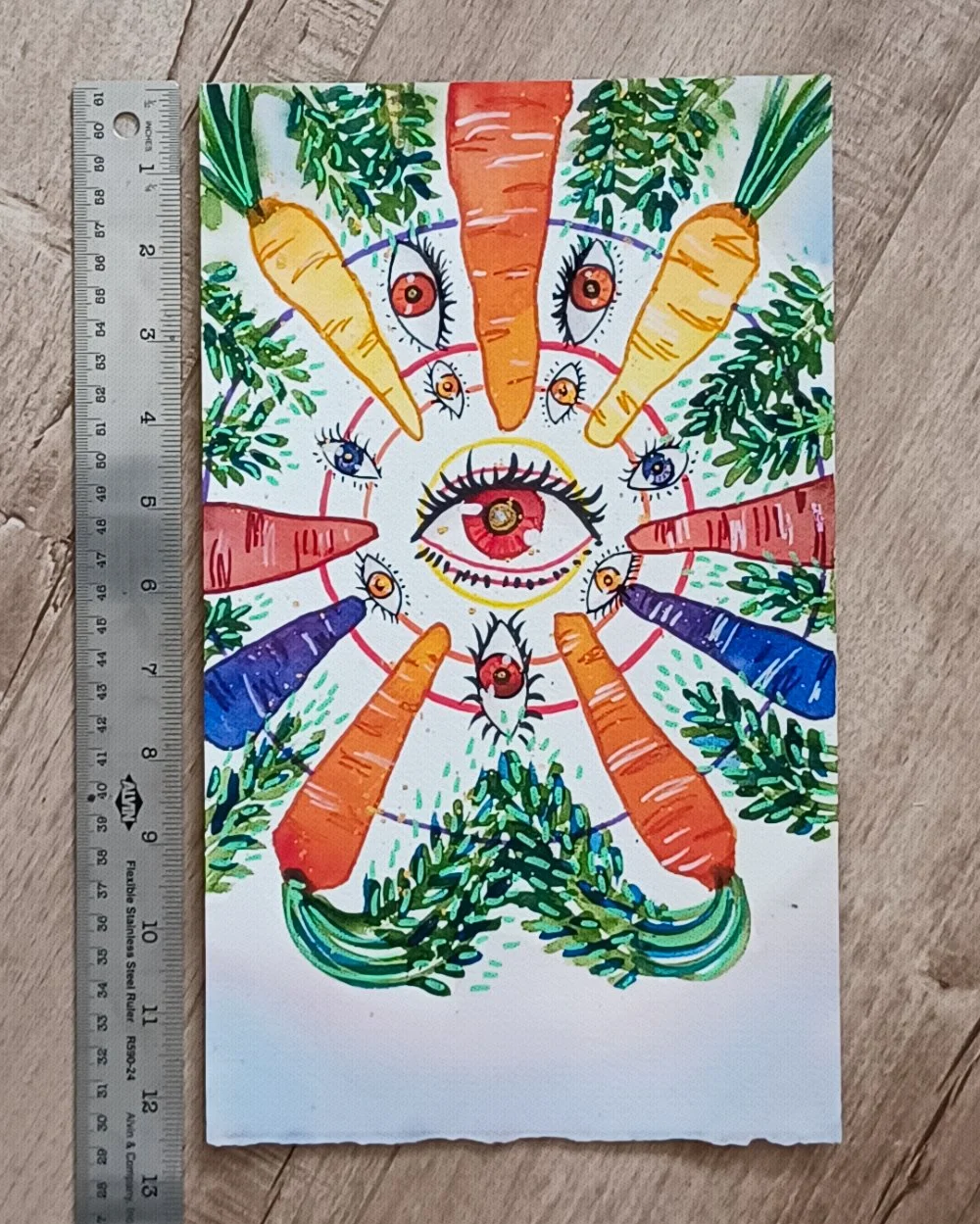 Magic Pantry Tarot Original Paintings