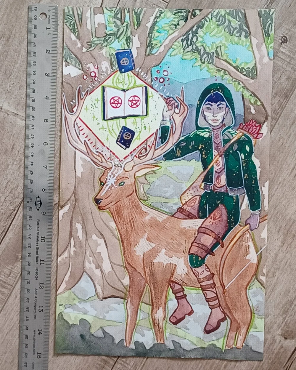 Numinous Tarot Original Paintings