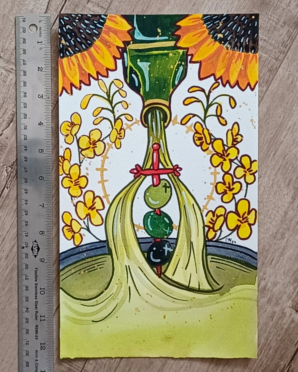 Magic Pantry Tarot Original Paintings