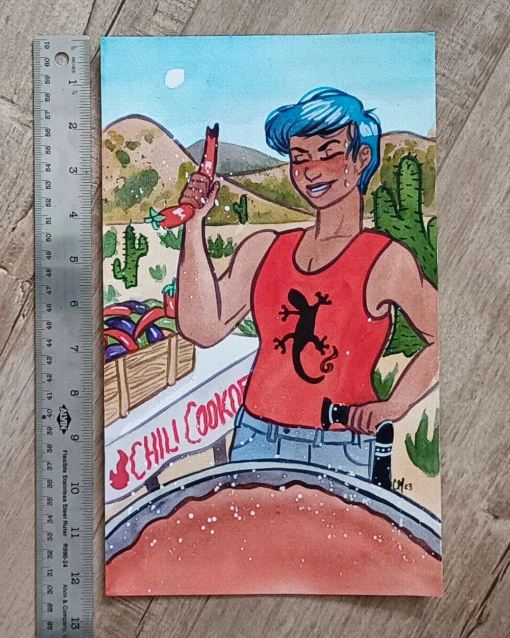 Magic Pantry Tarot Original Paintings