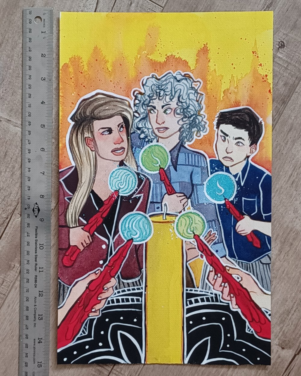 Numinous Tarot Original Paintings