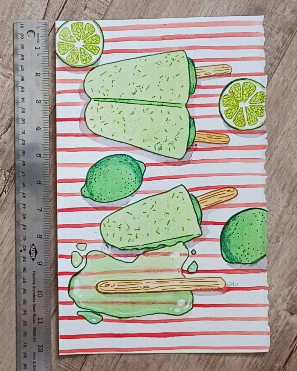 Magic Pantry Tarot Original Paintings