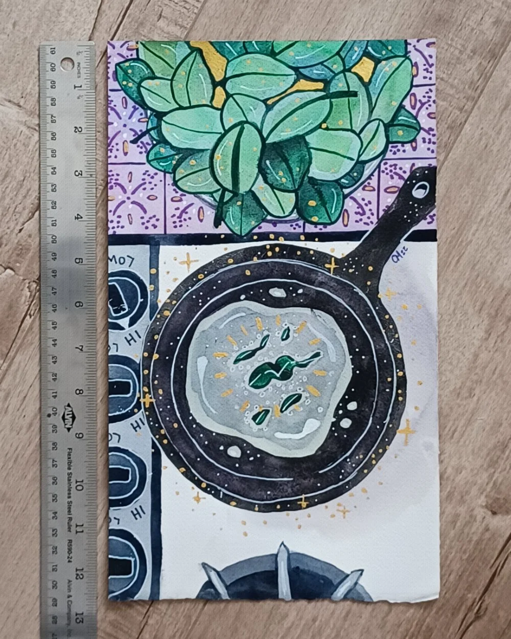 Magic Pantry Tarot Original Paintings