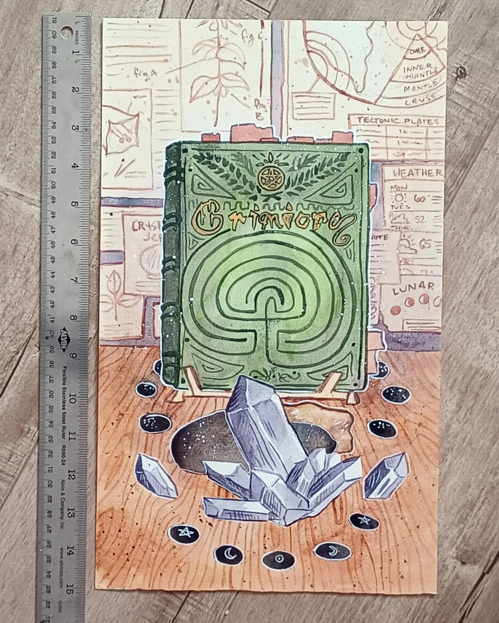 Numinous Tarot Original Paintings