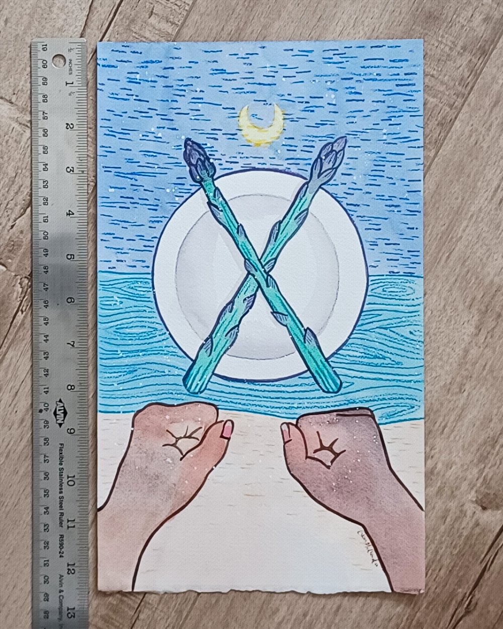 Magic Pantry Tarot Original Paintings