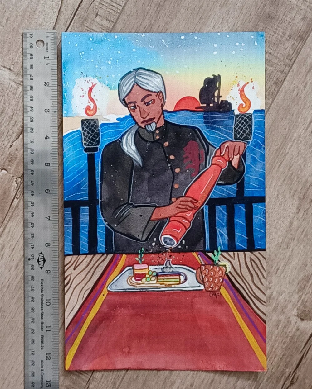 Magic Pantry Tarot Original Paintings