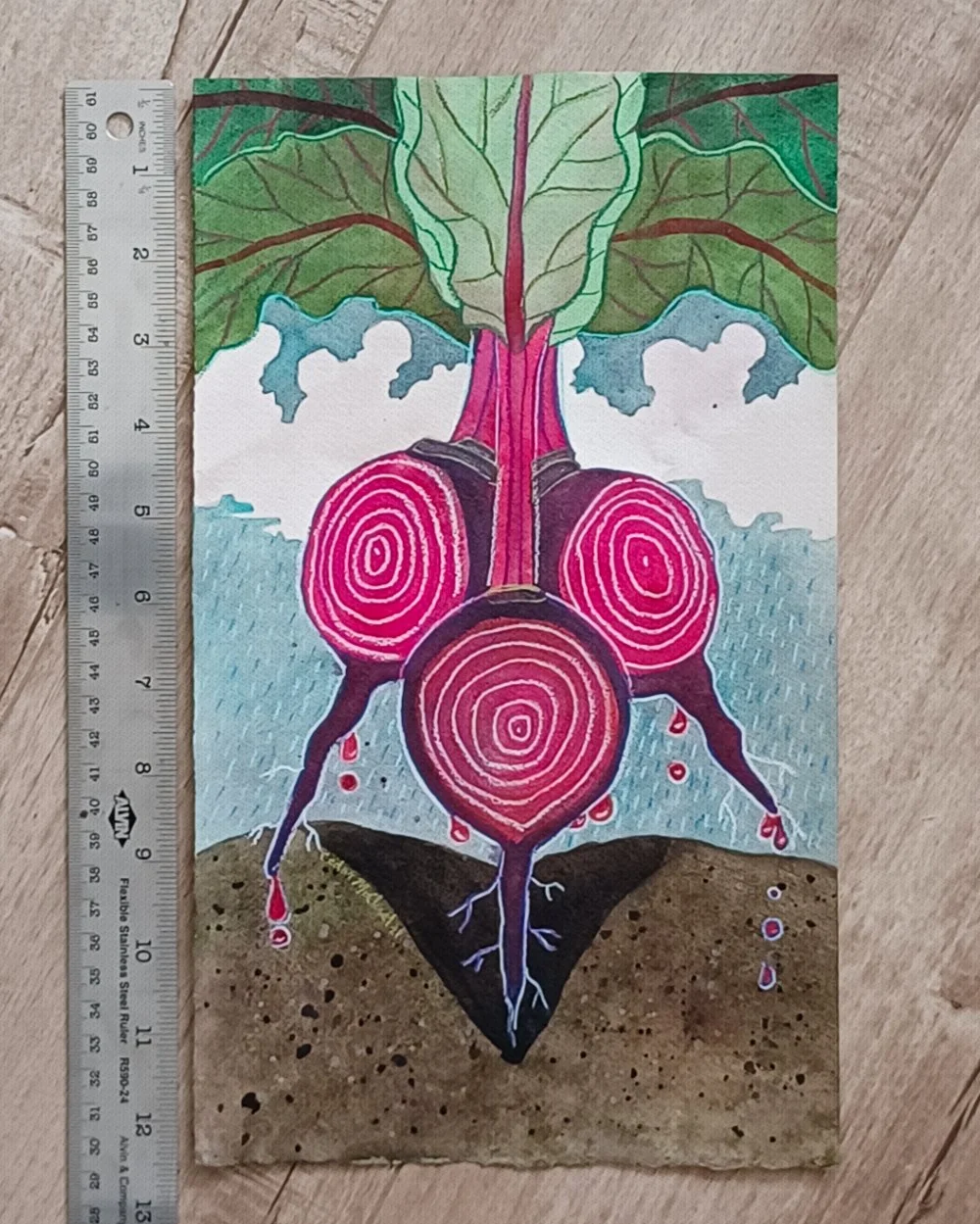 Magic Pantry Tarot Original Paintings