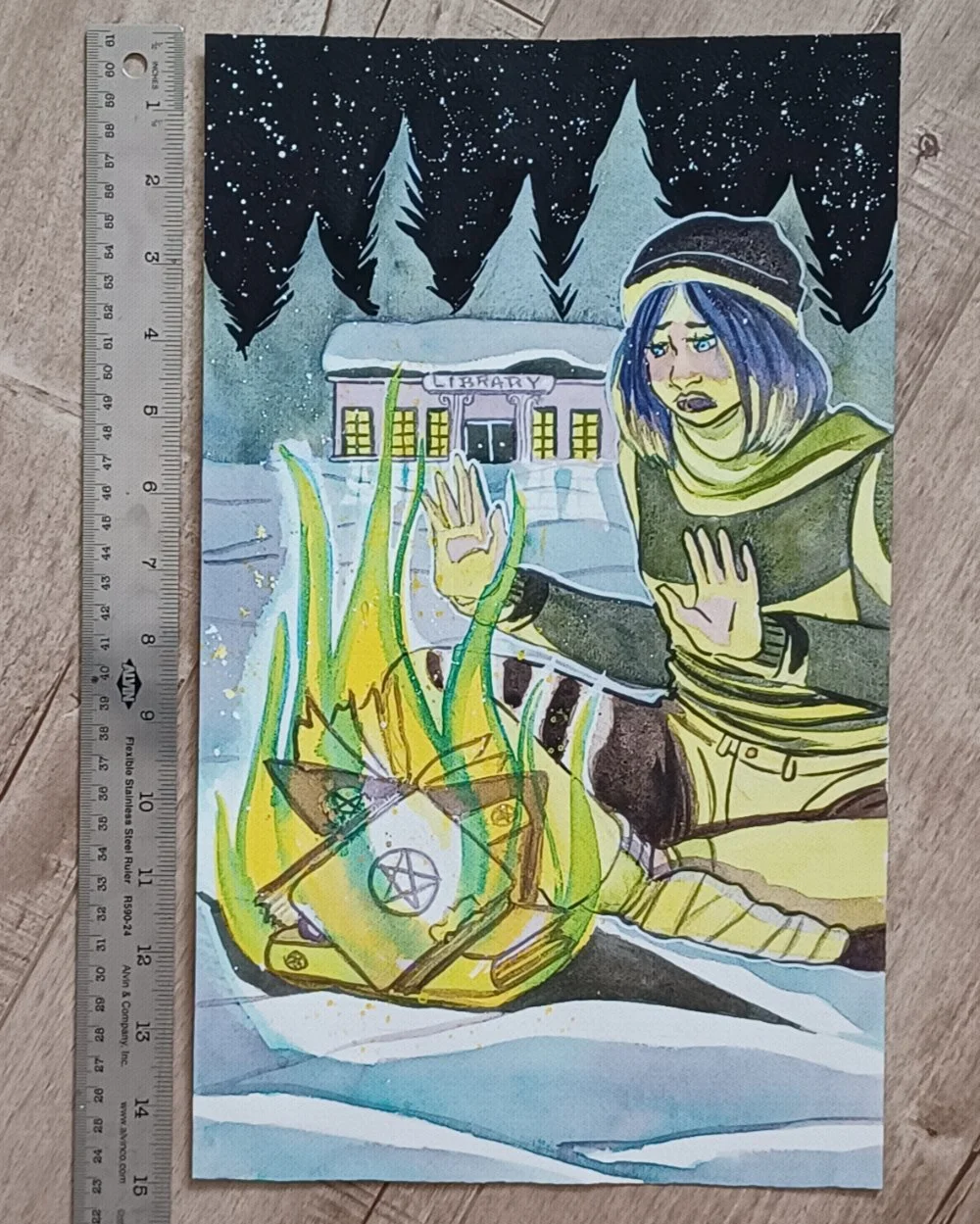 Numinous Tarot Original Paintings