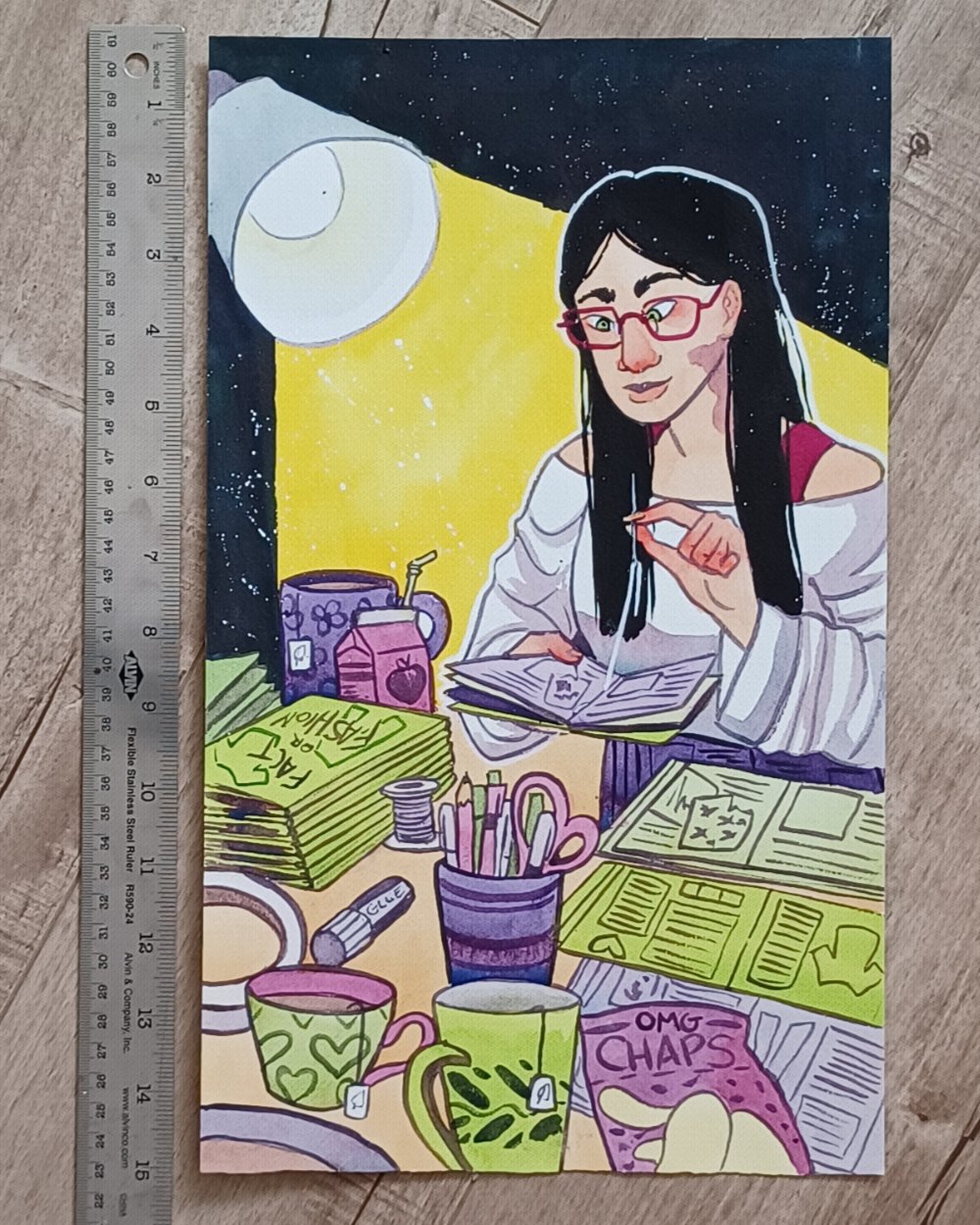 Numinous Tarot Original Paintings